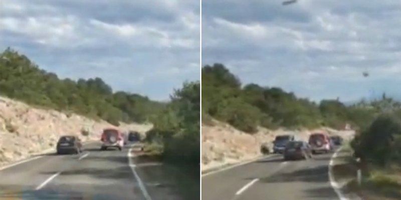 NEVJEROJATNA VOŽNJA Pogledajte snimku opasnog pretjecanja na Braču