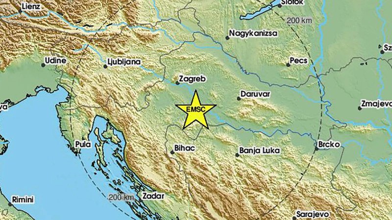 Potres kod Siska: 'Popucao zid...'
