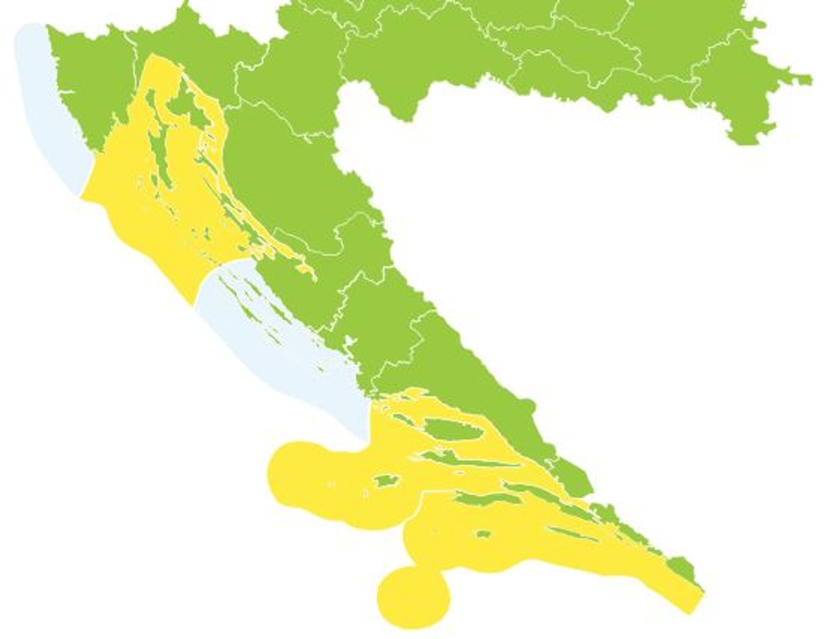 Evo kakvo nas vrijeme čeka sutra