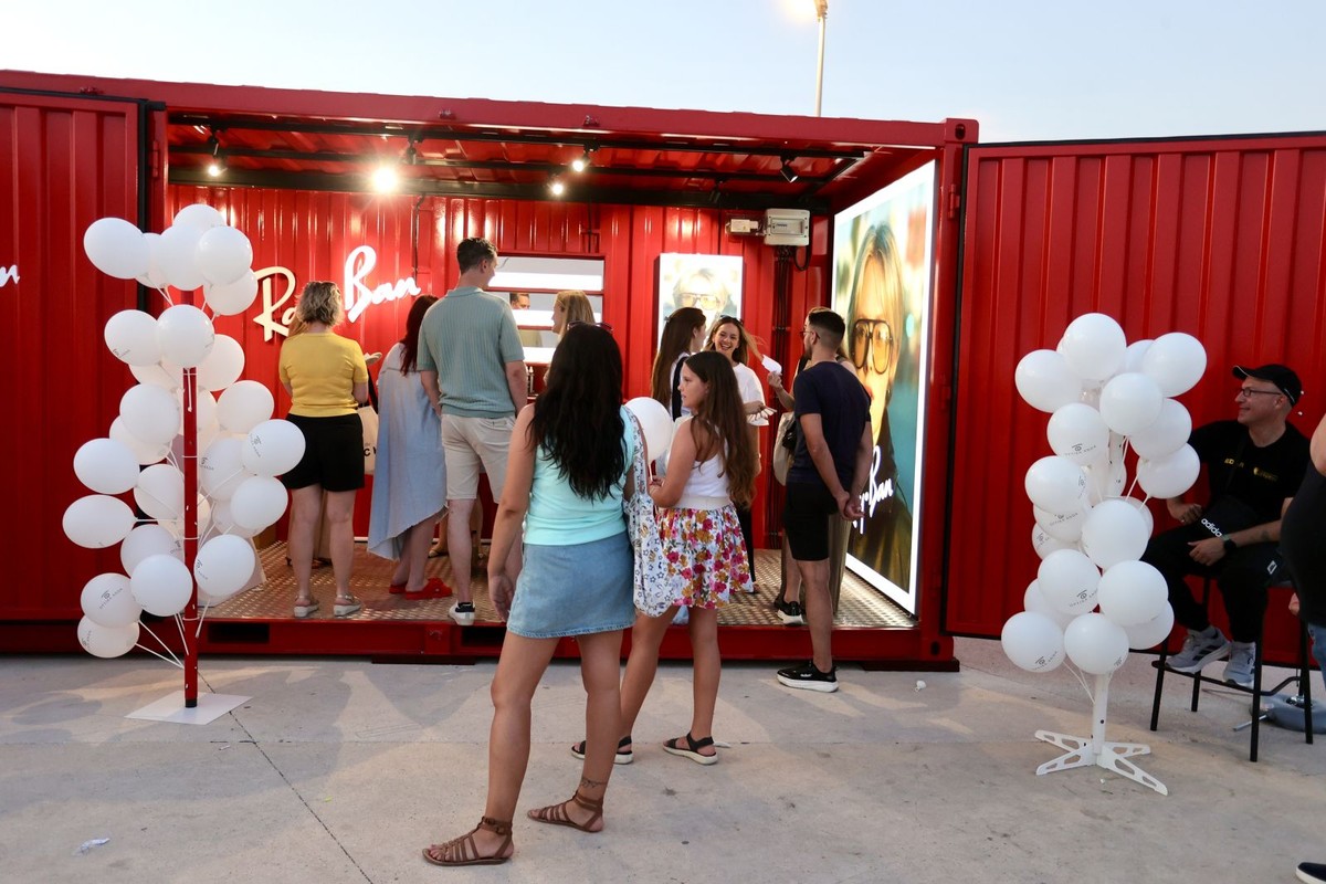 FOTOGALERIJA Optika Anda i Ray Ban organizirali druženje na Žnjanu, danas je posljednji dan programa!