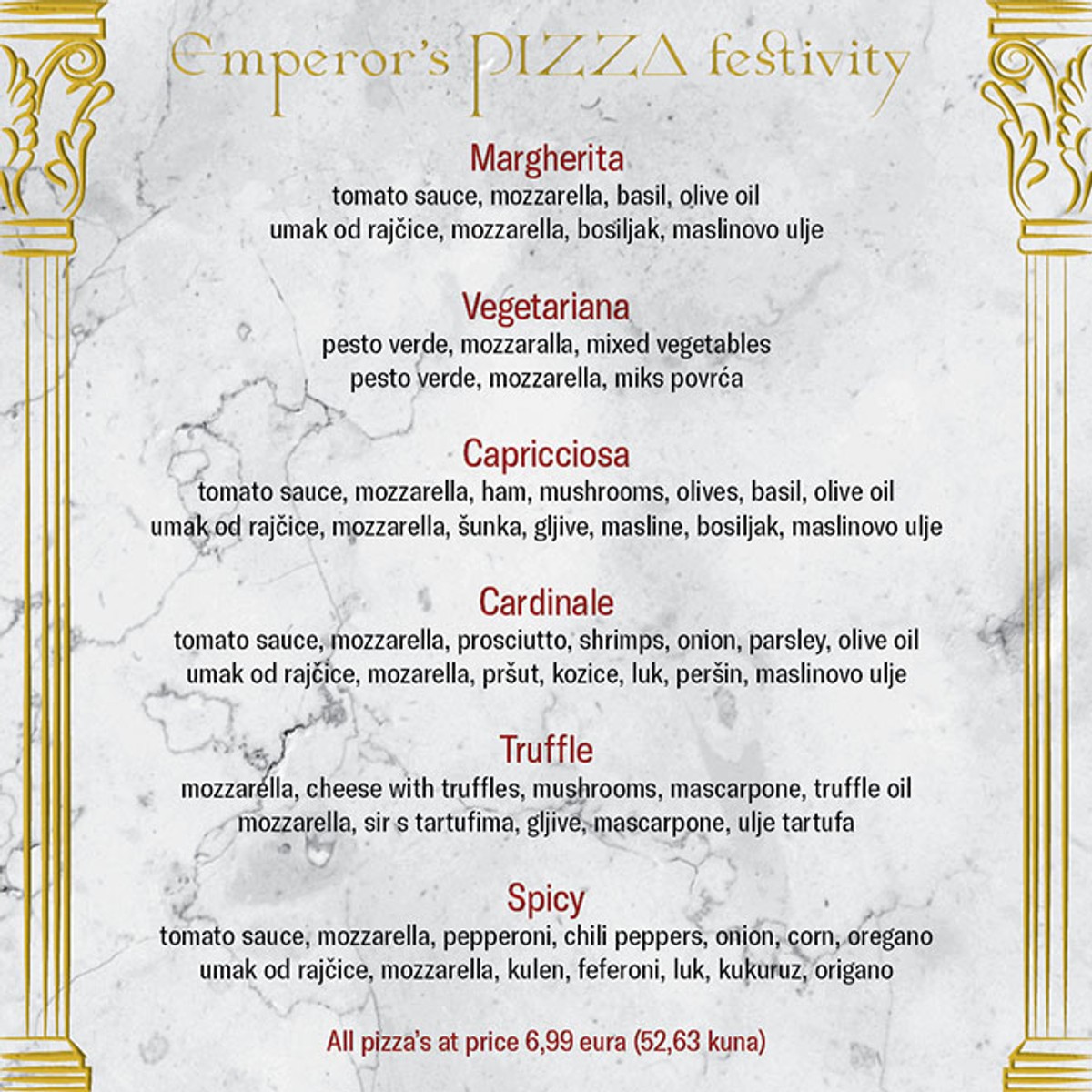 Subota u restoran/kavani Lvxor stvorena za ljubitelje pizza