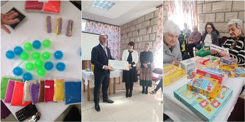 Donacija Rotary cluba Dubrovnik za kvalitetniji život korisnika Doma za starije osobe