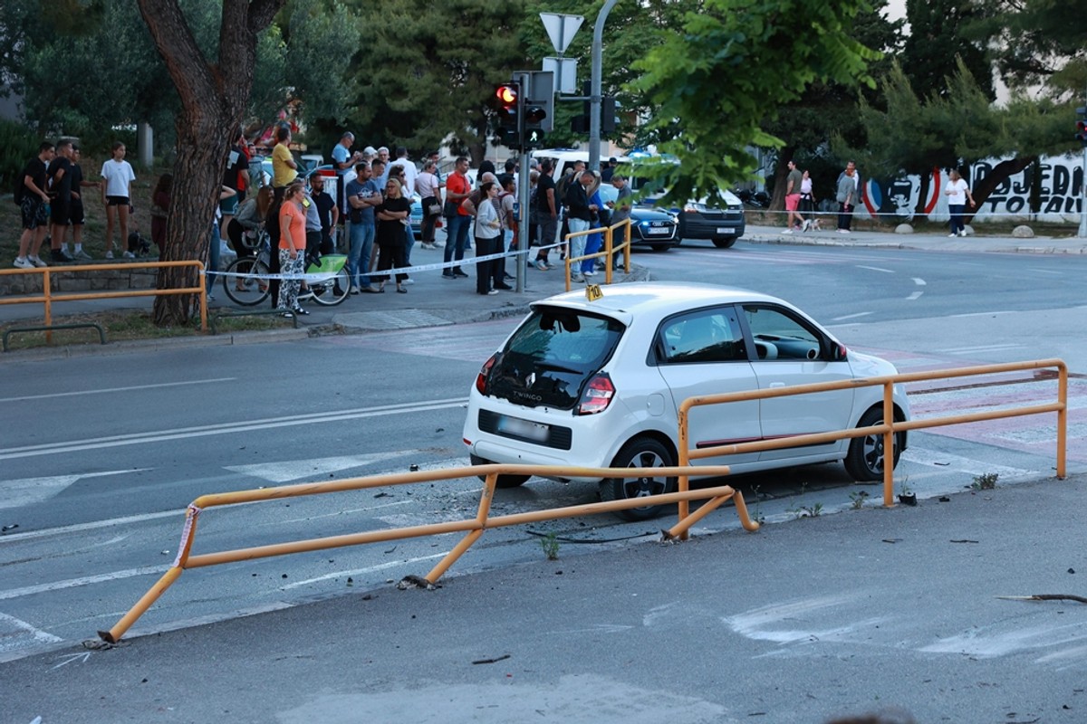 Svjedoci nesreće u Splitu: 'Teslom preletio Twinga, tragično preminula pješakinja pokušavala pobjeći'