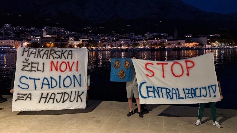 Navijači Hajduka iz cijele Hrvatske bacili se u akciju, evo što su jasno poručili