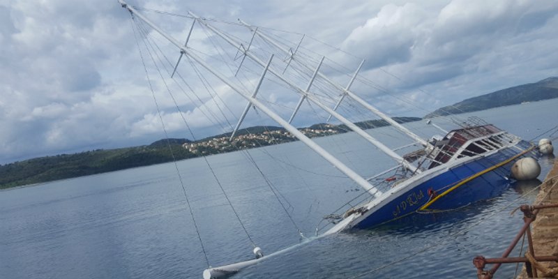 Trogir: Adria jutros potonula u roku od 20 minuta