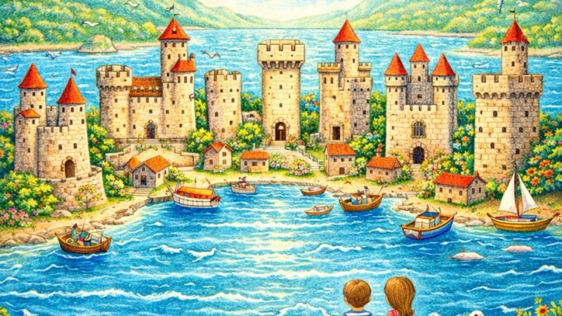 Djeca kroz radionicu otkrivaju priču o Sedam Kaštela