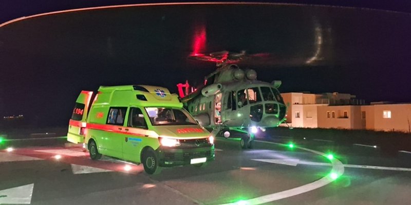 Noćna akcija Hrvatskog ratnog zrakoplovstva: Pacijent hitno prevezen iz Dubrovnika u Split