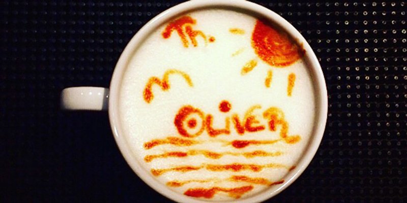 Ovakva kava je jutros dočekala goste jednog kafića...