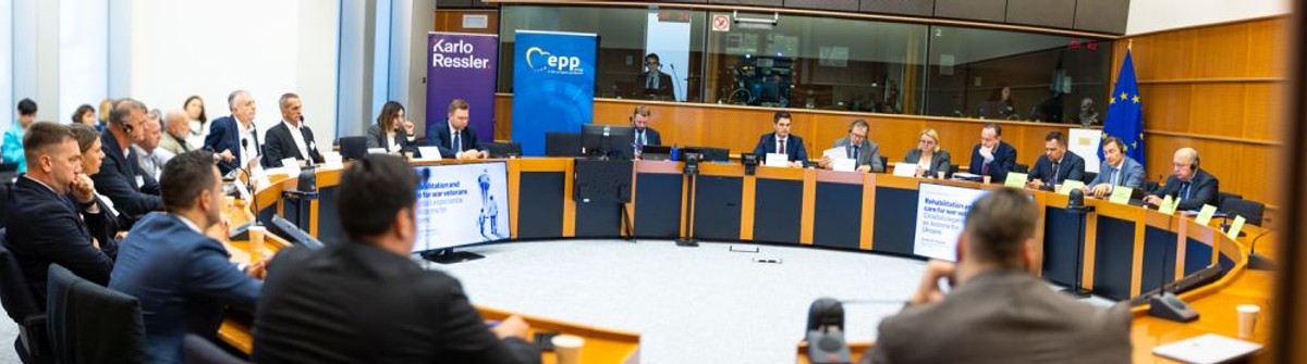 Okrugli stol o skrbi o braniteljima u EU parlamentu | foto: press