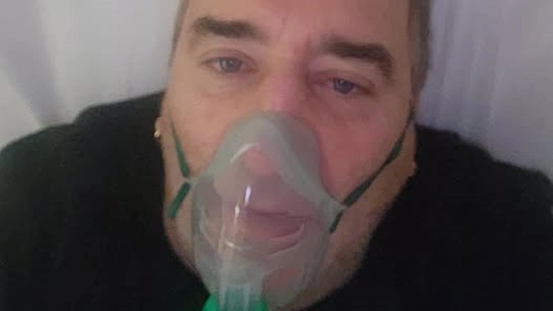 GRDOVIĆ S MASKOM ZA KISIK NA LICU 'Toliko sam ostarija'