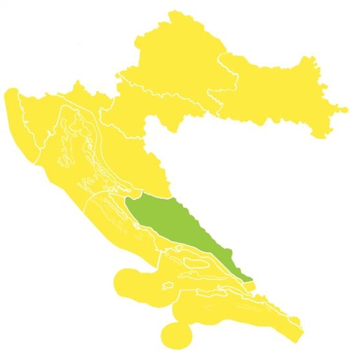 Gotovo cijela Hrvatska sutra pod žutim upozorenjem