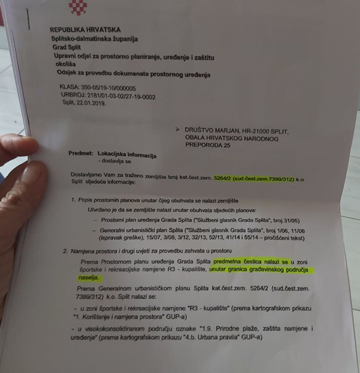 GRADONAČELNIK SPLITA TUŽI DRUŠTVO MARJAN Srđan Marinić: Mogu samo poručiti - sram ga bilo!