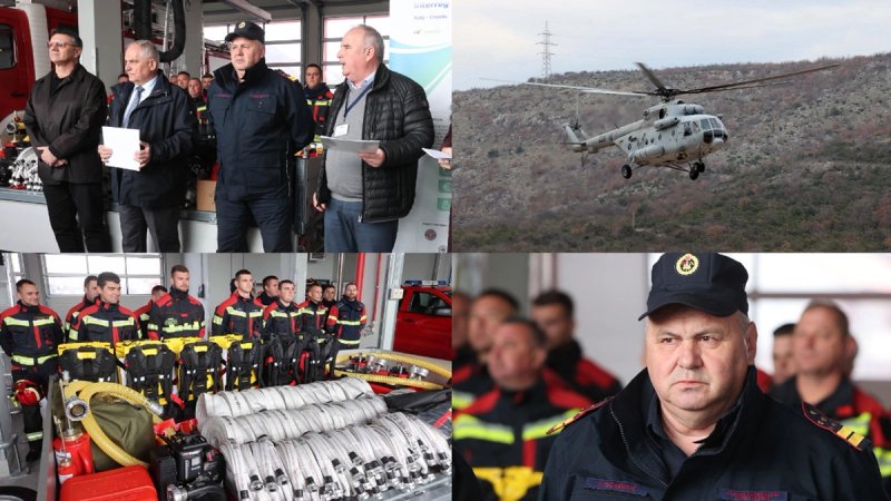 Vatrogasnom centru Vučevica uručena nova oprema vrijedna 160.000 eura