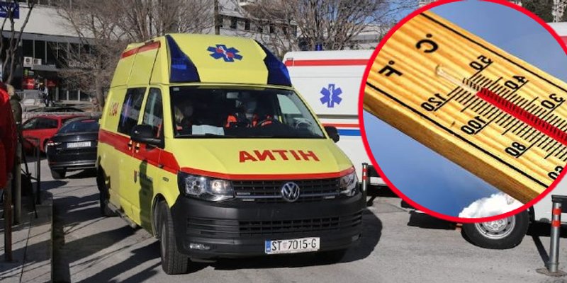 TOPLINSKI VAL U SPLITU: Hitna imala 90 intervencija u 24 sata! Zbog vrućina je i više prometnih nesreća