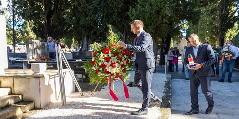 TROGIR Obilježena 81. godišnjica oslobođenja od fašističkog okupatora