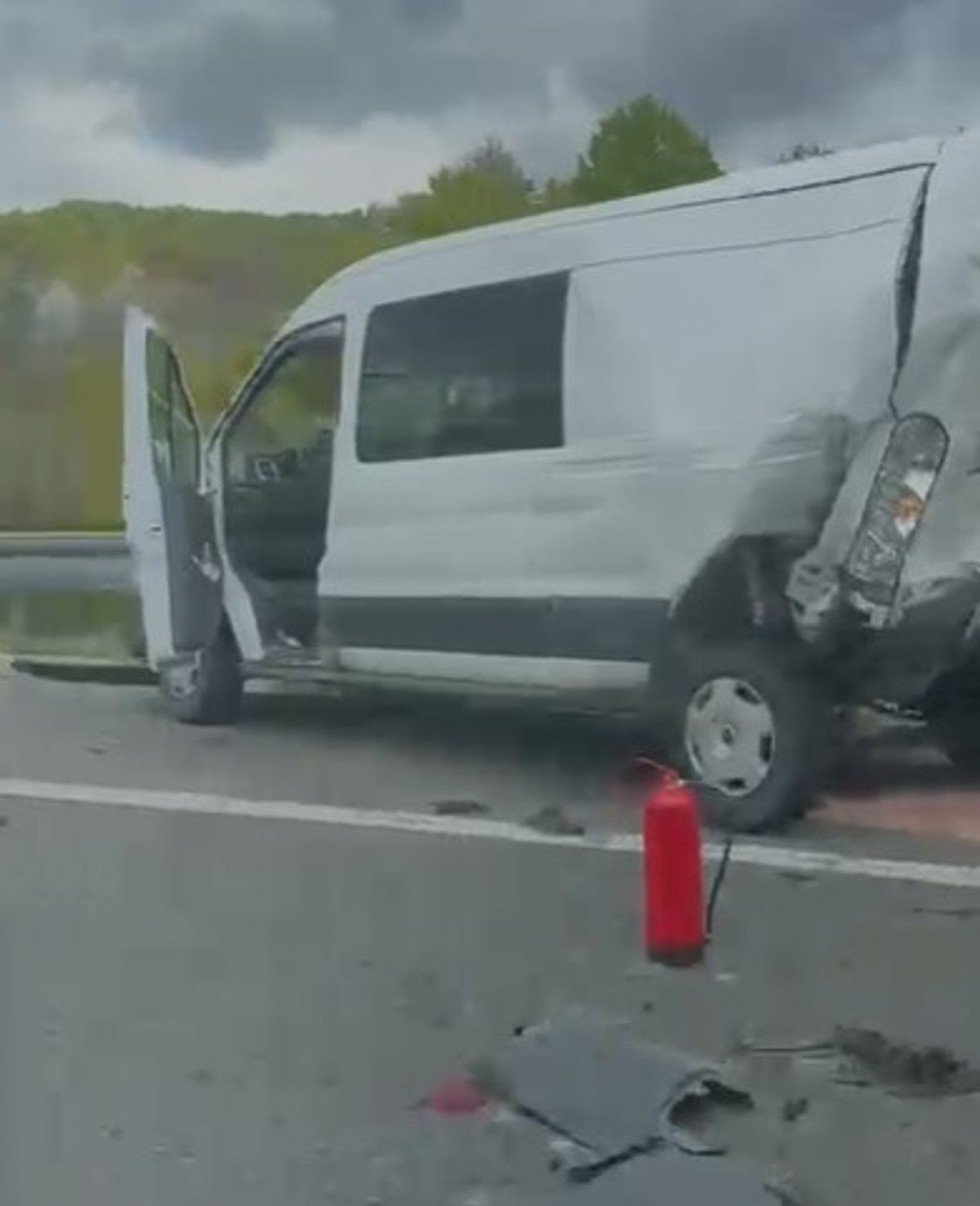 Nesreća na A1, otežano se prometuje