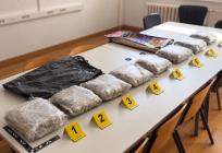Policija zaustavila auto na A1 pa pronašla 8,5 kilograma marihuane, evo detalja