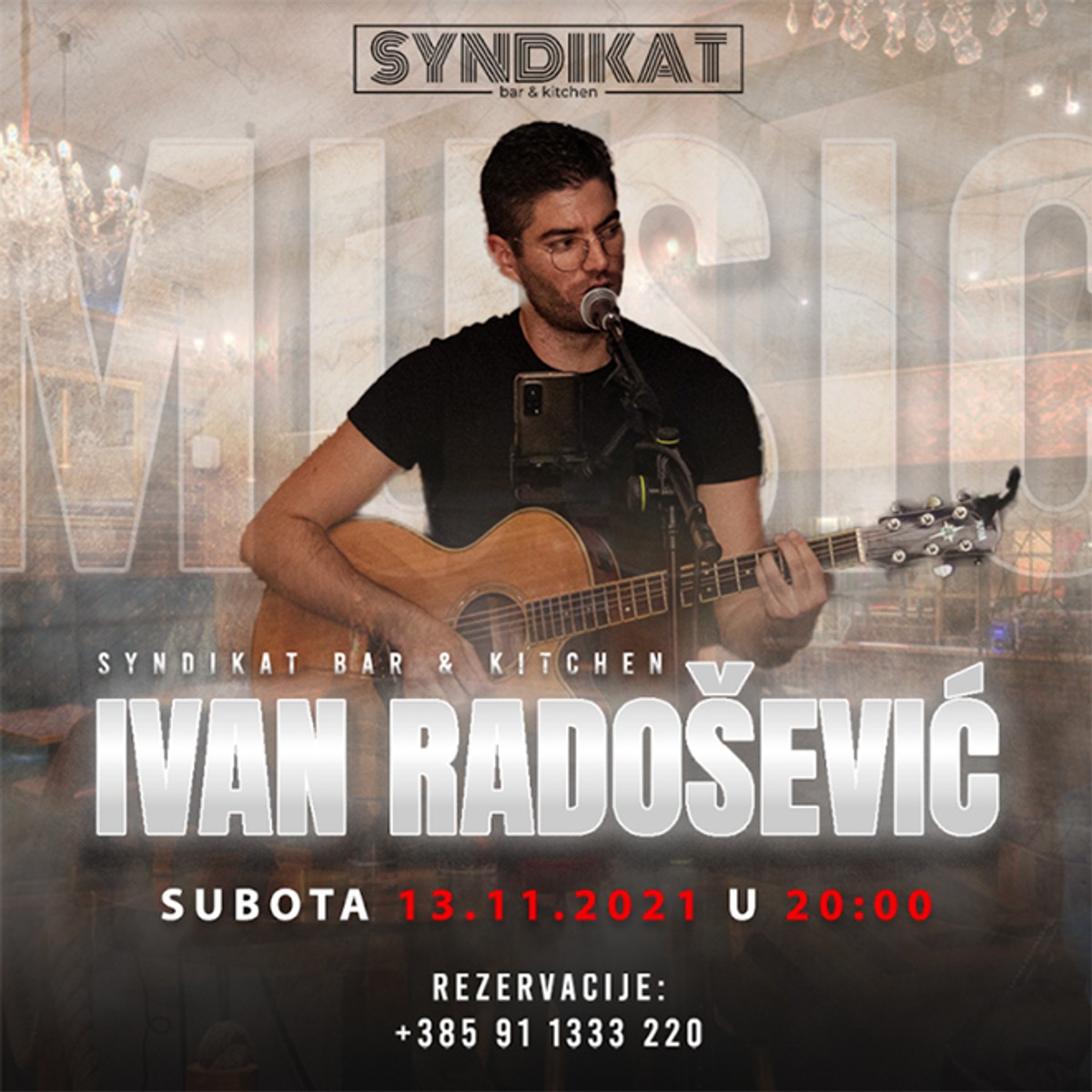 Syndikat Bar & Kitchen vas poziva na glazbu uživo svakog četvrtka i subote
