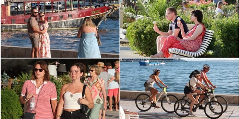 FOTO Splitska Riva u ljetnom smiraju