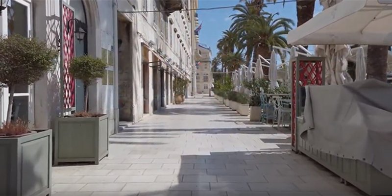 VIDEO Niste odavno bili u centru Splita? Pogledajte kako je tamo...