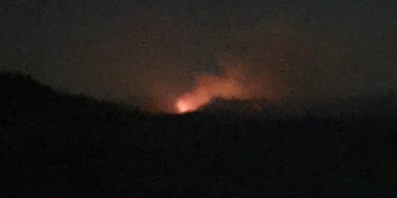 Gori u Starom Gradu na Hvaru