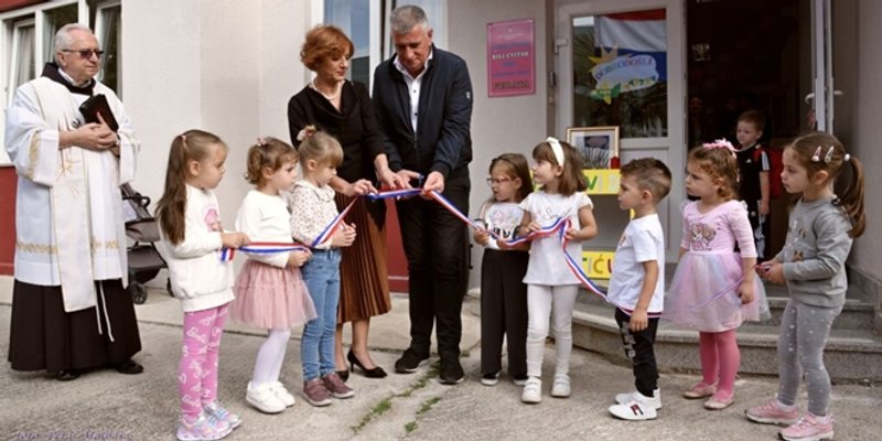 Gradonačelnik Bulj otvorio novi vrtić - Ferata u Sinju