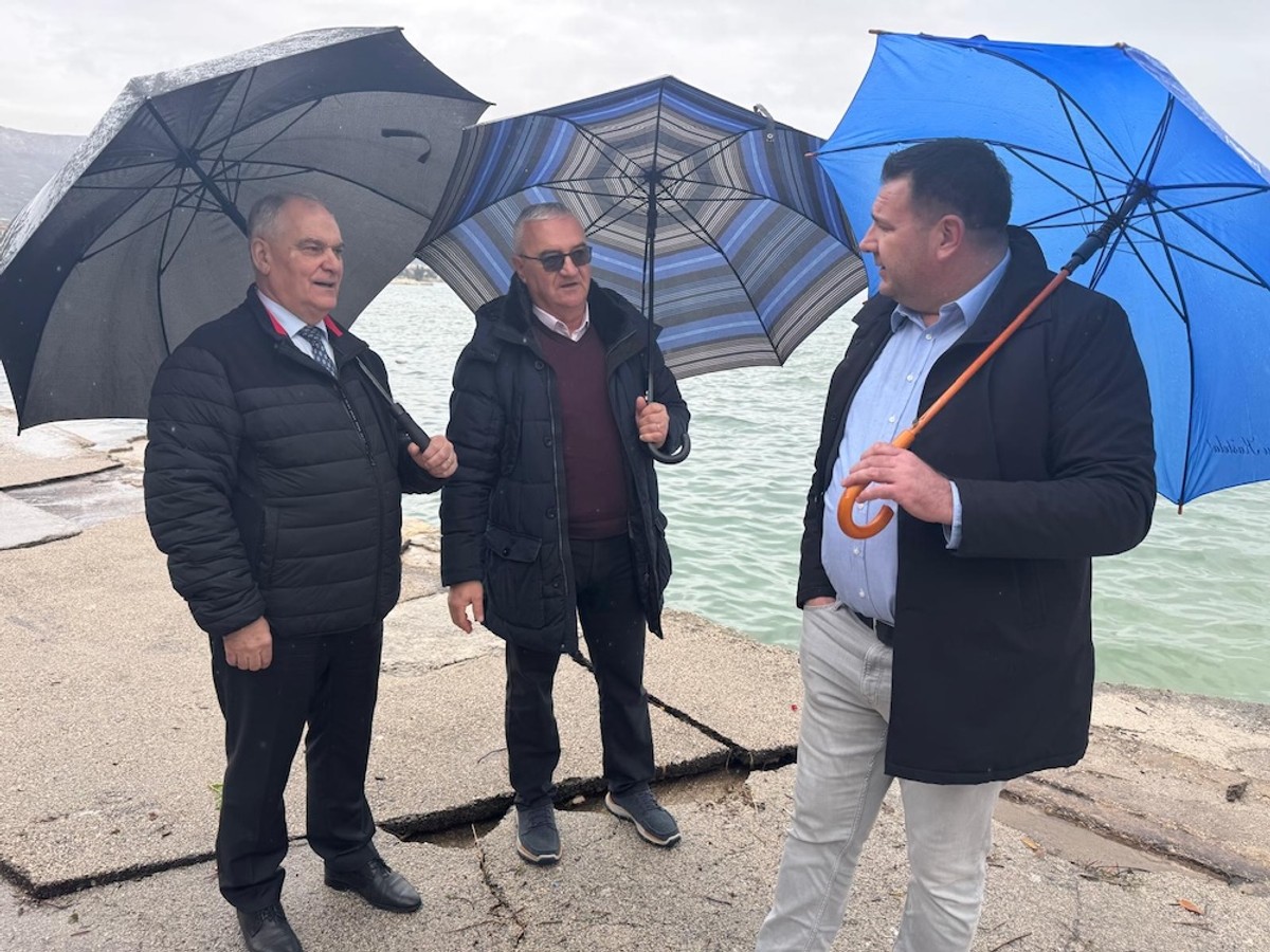 Šteta od nevremena u Kaštelima | foto: Veljko Martinović