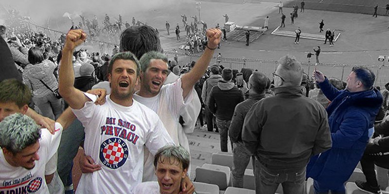 KAKAV OTAC, TAKAV SIN Jučer je sa Sjevera pozdravio heroje, a nekad je on slavio ispred Torcidine tribine