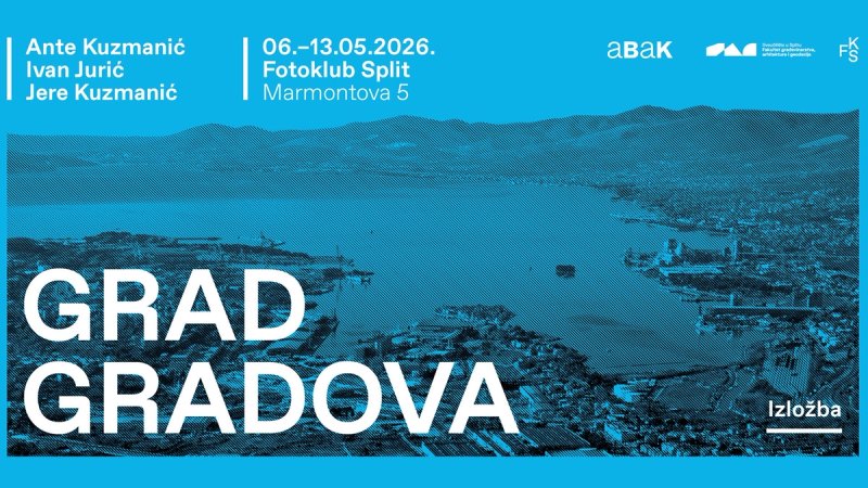 FOTOKLUB SPLIT Otvorenje izložbe 'Grad gradova': Arhitekt Kuzmanić nudi novu viziju Splita