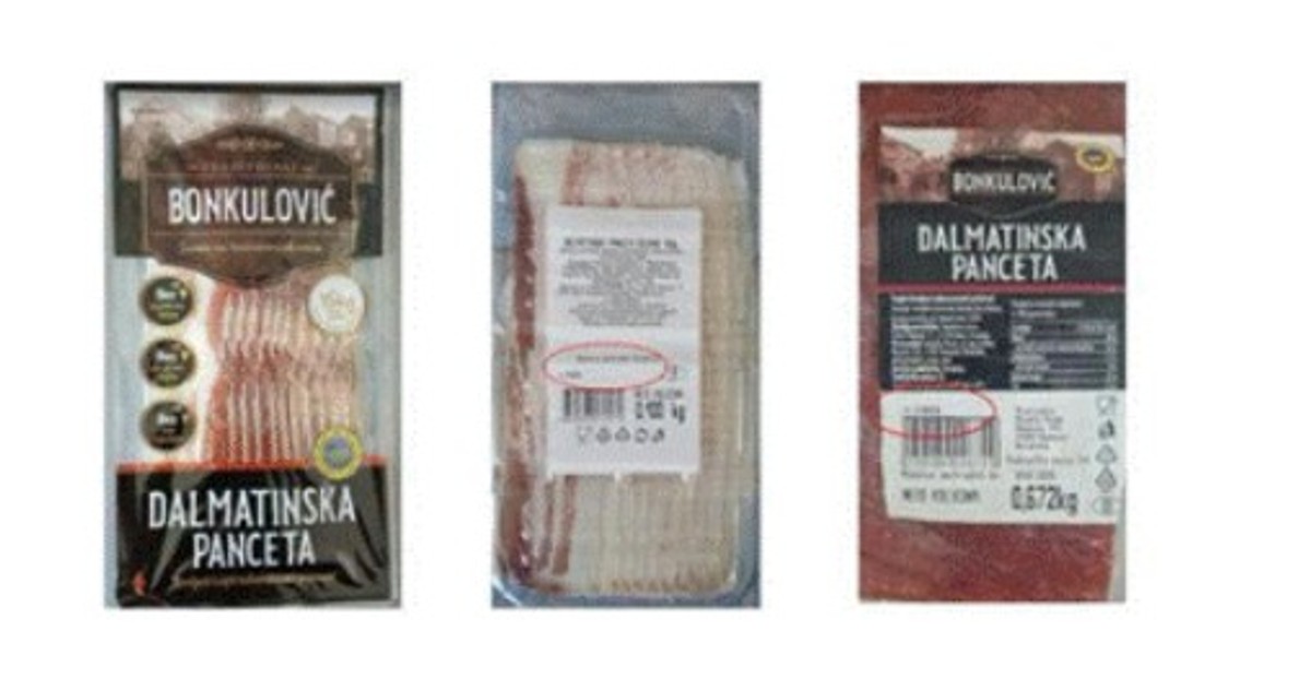 Povlači se panceta iz trgovina, sumnja se na opasnu bakteriju