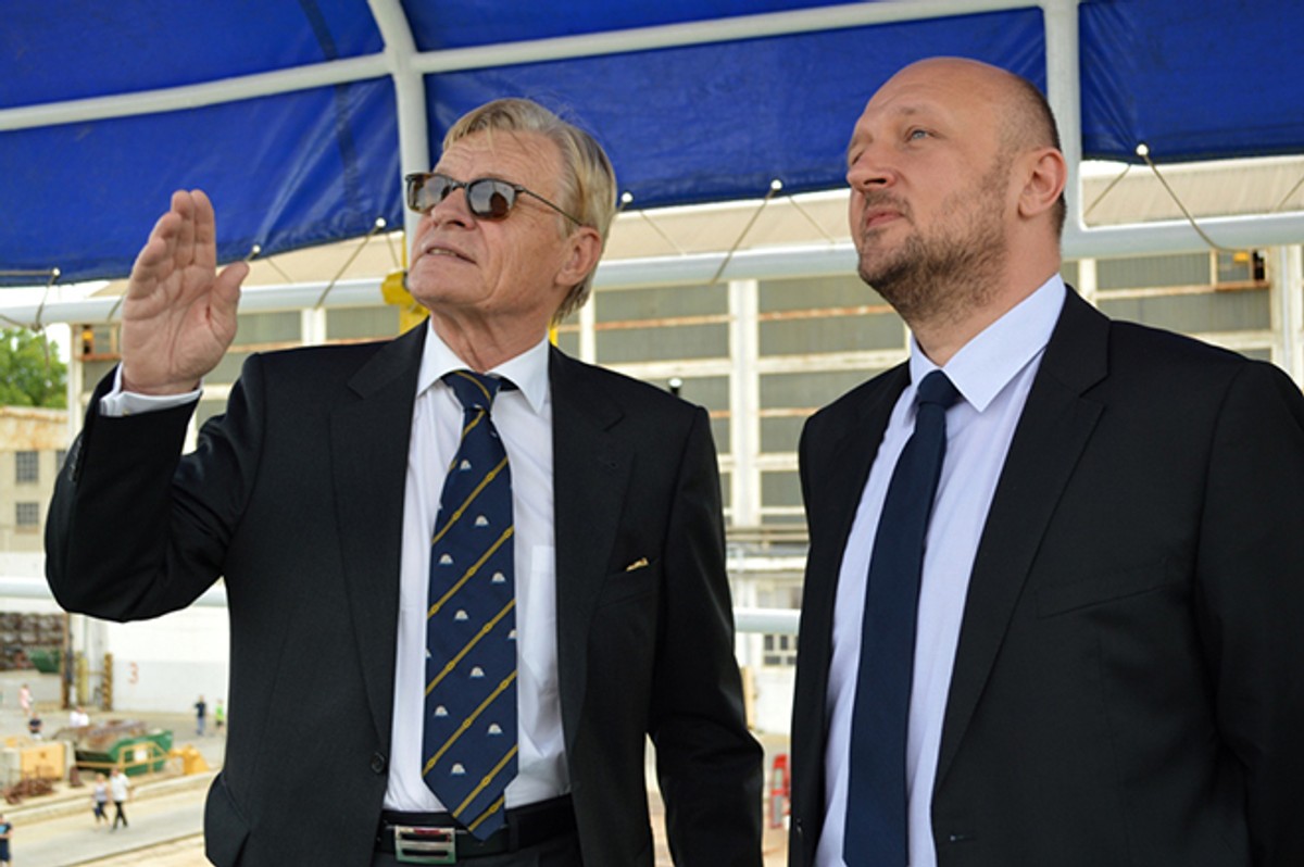 Svečanost u Brodosplitu: Porinut najveći jedrenjak na svijetu, predviđen je i za plovidbu Arktikom i Antarktikom