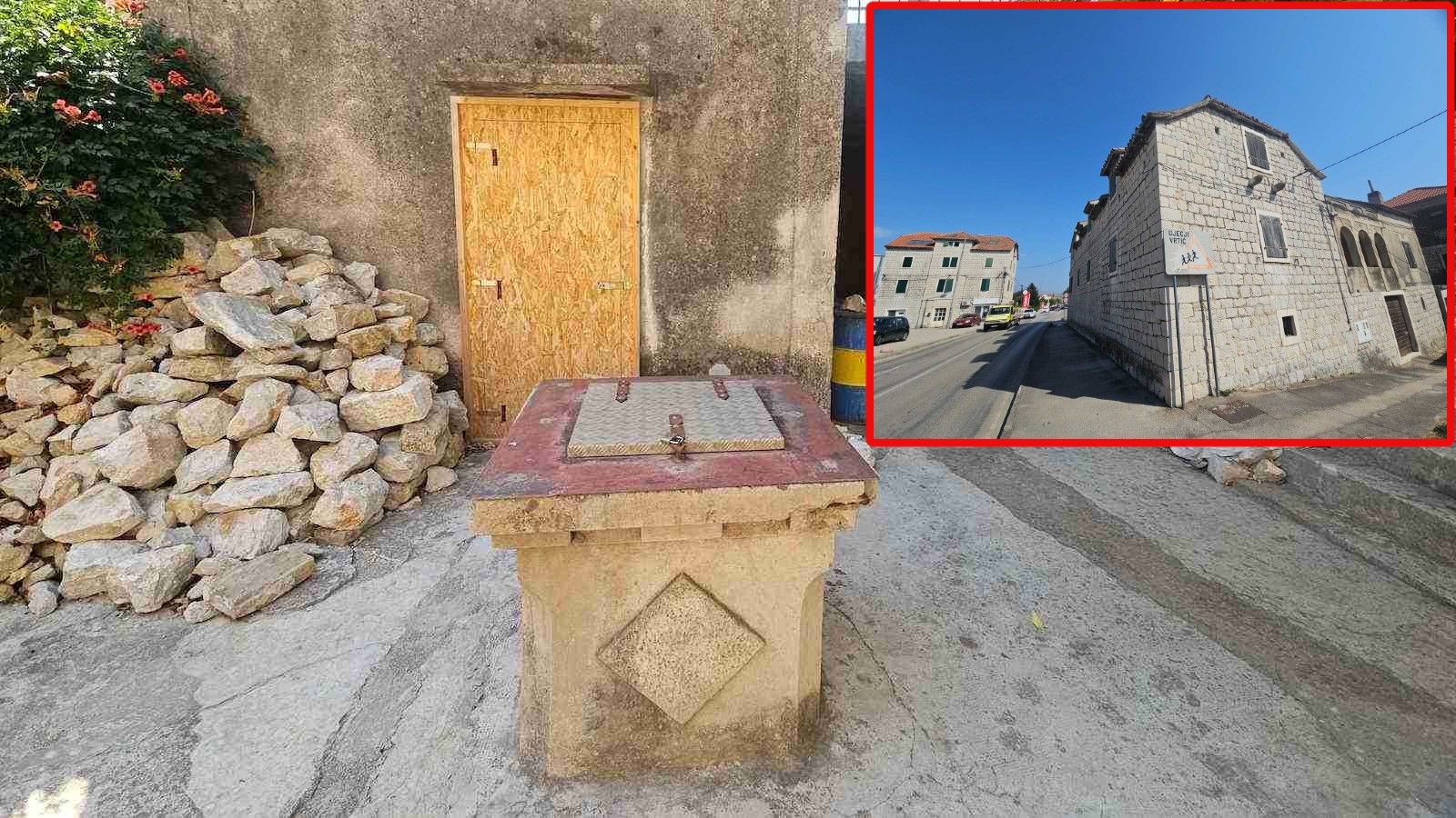 BITKA ZA DVOR U KAŠTEL SUĆURCU Uz bunar star dva stoljeća nova suvlasnica poželjela jacuzzi: Uslijedile su prijave i sudski sporovi
