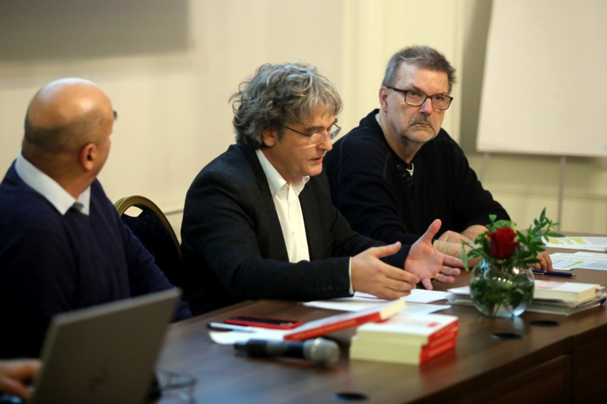 Promocija knjige Ive Goldsteina 'Kontroverze hrvatske povijesti 20. stoljeća' | Foto: Veljko Martinović