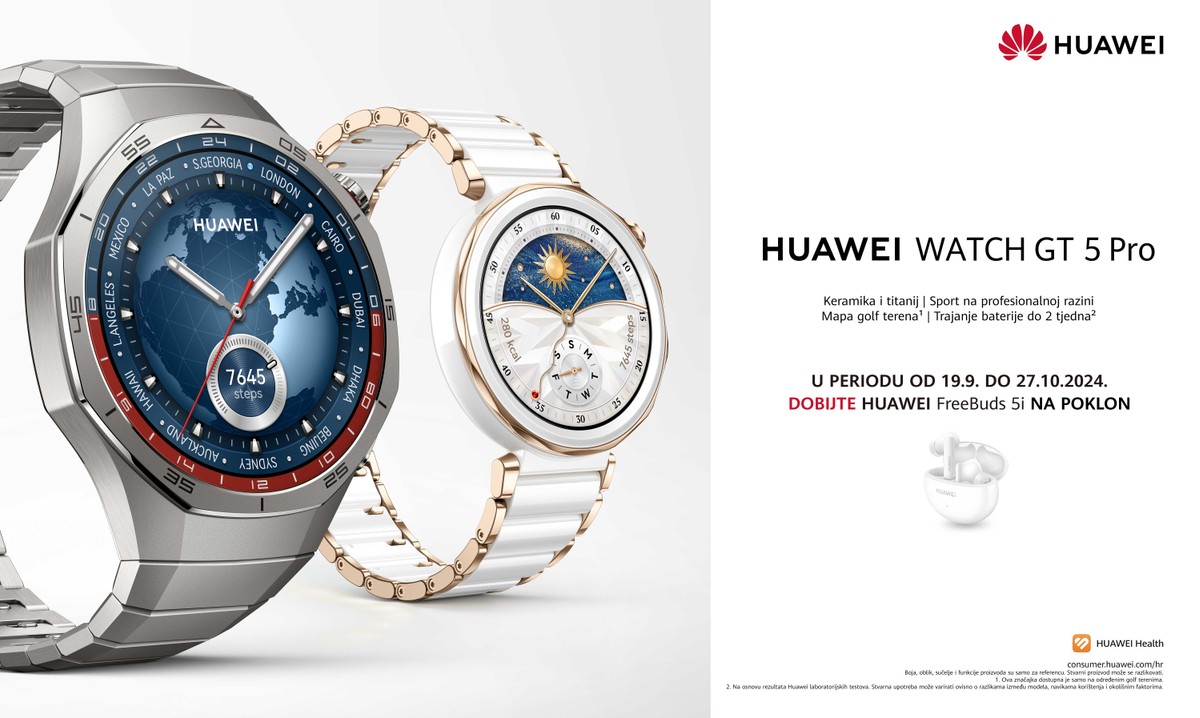 Huawei lansirao novu seriju Watch GT pametnih satova
