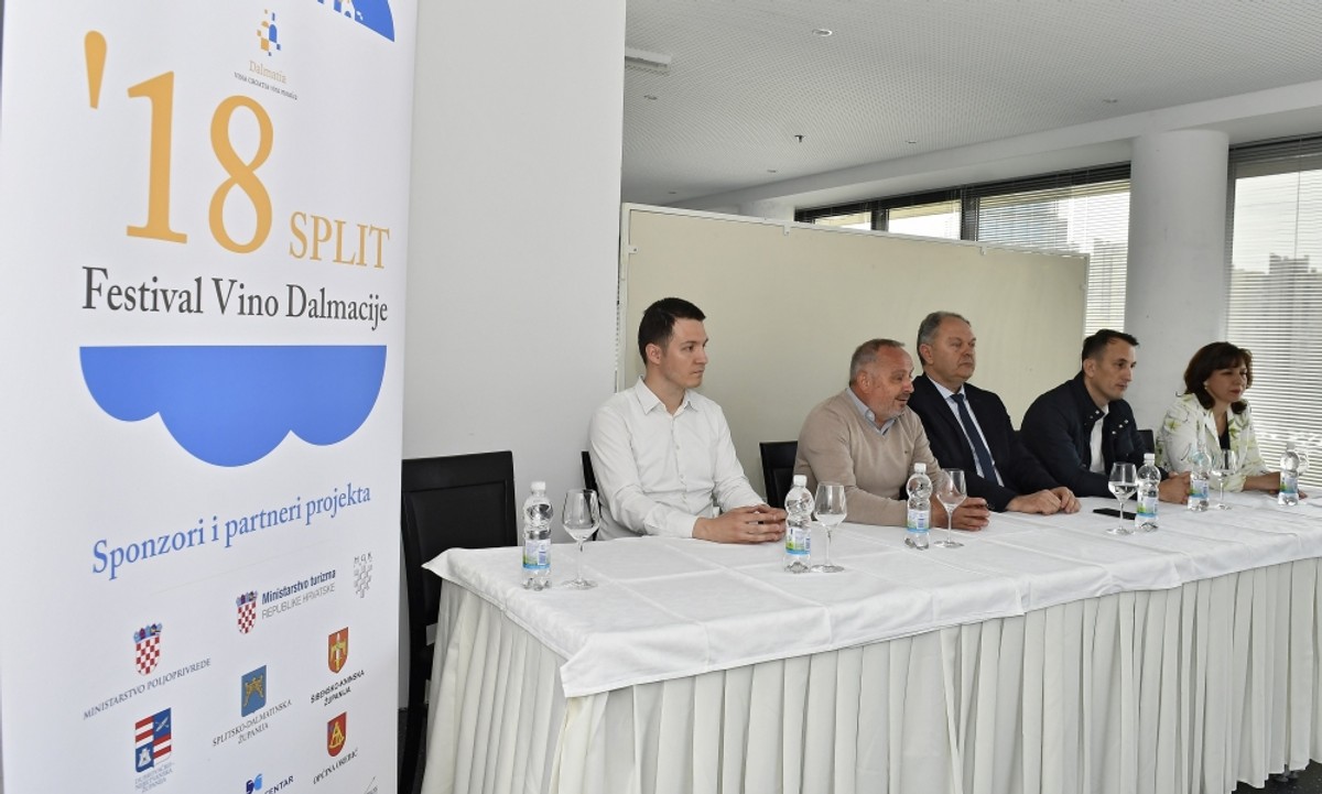 Najava festivala 'Vino Dalmacije' | Foto: Joško Šupić