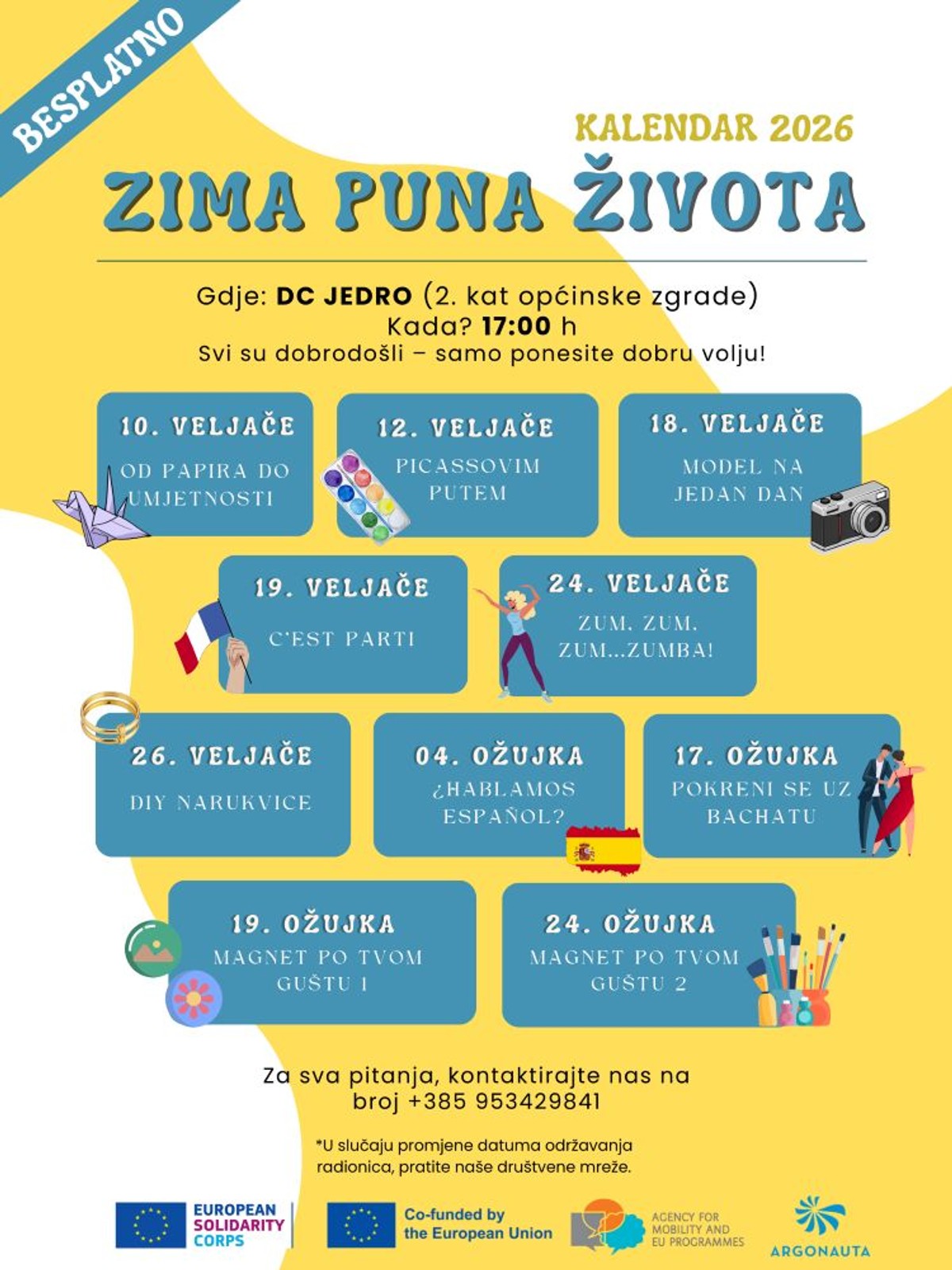 'Zima puna života' na dalmatinskom otoku