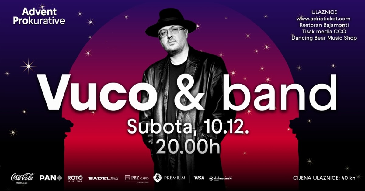 Vatreni vikend na Prokurativama - Hrvatska - Brazil, koncerti Alena Vitasovića, Vuce i grupe S.A.R.S.!