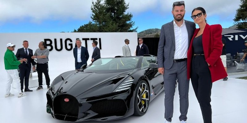 BUGATTI W16 MISTRAL Mate Rimac predstavio prvi novi automobil dizajniran pod njegovim vodstvom