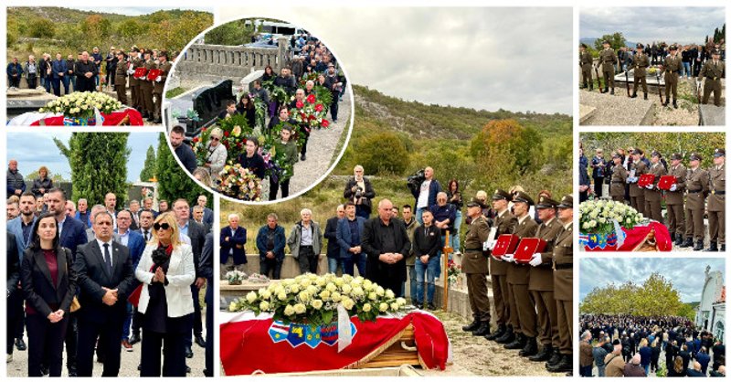 FOTO/VIDEO Tragično preminuli ravnatelj KBC-a Zagreb Ante Ćorušić sahranjen u Lovreću