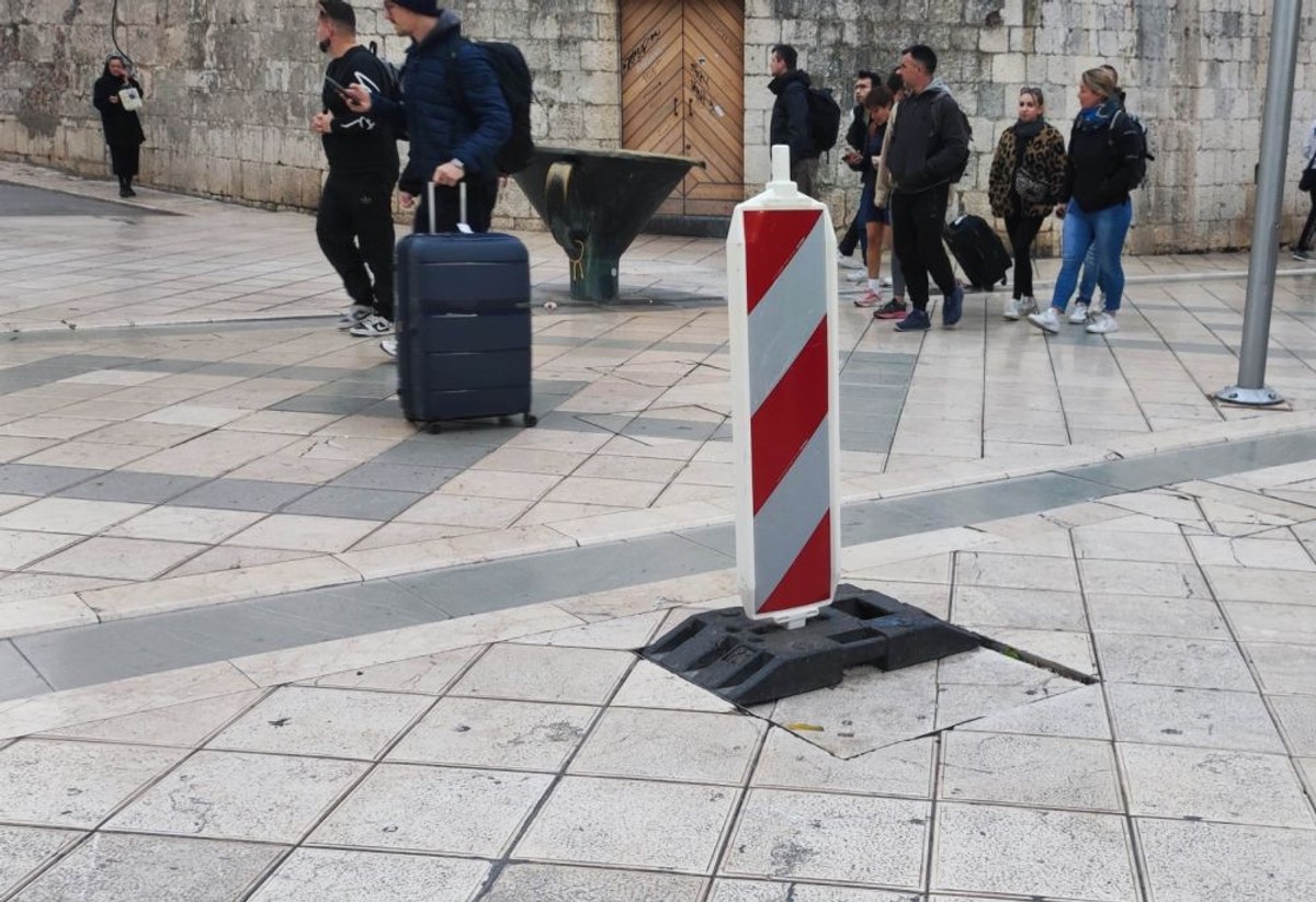 Opasne šahte u centru Splita: 'Stanje se nije promijenilo godinu dana'