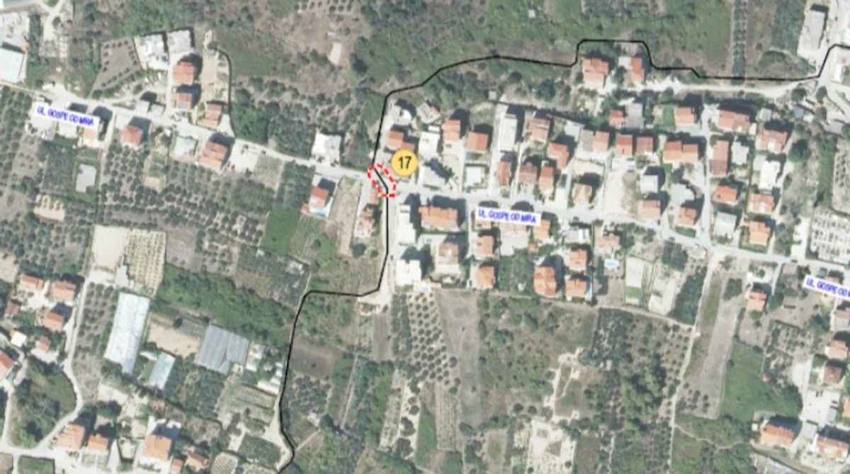 STOBREČ Nova prometna regulacija na Putu Gospe od Mira