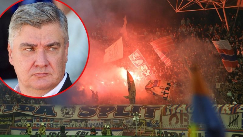 Milanović osudio ispade dijela Torcide: Nedopustivo i sramotno, nužne su sankcije