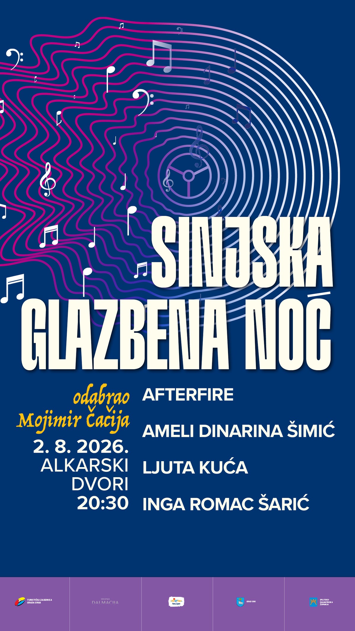 Sinjska glazbena noć koja poziva na ples
