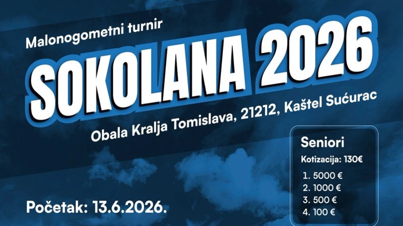KAŠTEL SUĆURAC: U lipnju Turnir Sokolana