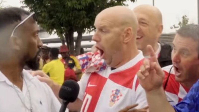 VIRALAN VIDEO Hrvatske navijače nazvao - Srbima, pogledajte reakcije