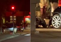 FOTO: TEŠKA PROMETNA U KAŠTELIMA Sudarili se automobil i motocikl
