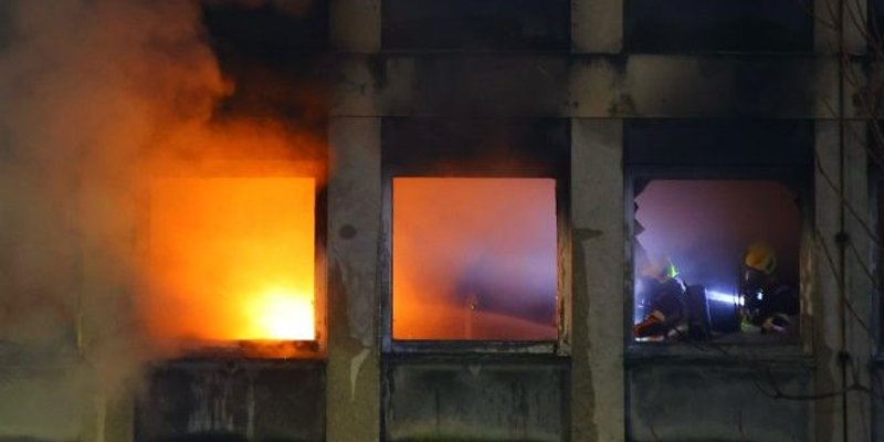 Ponovno gori zgrada Dalmacijavina