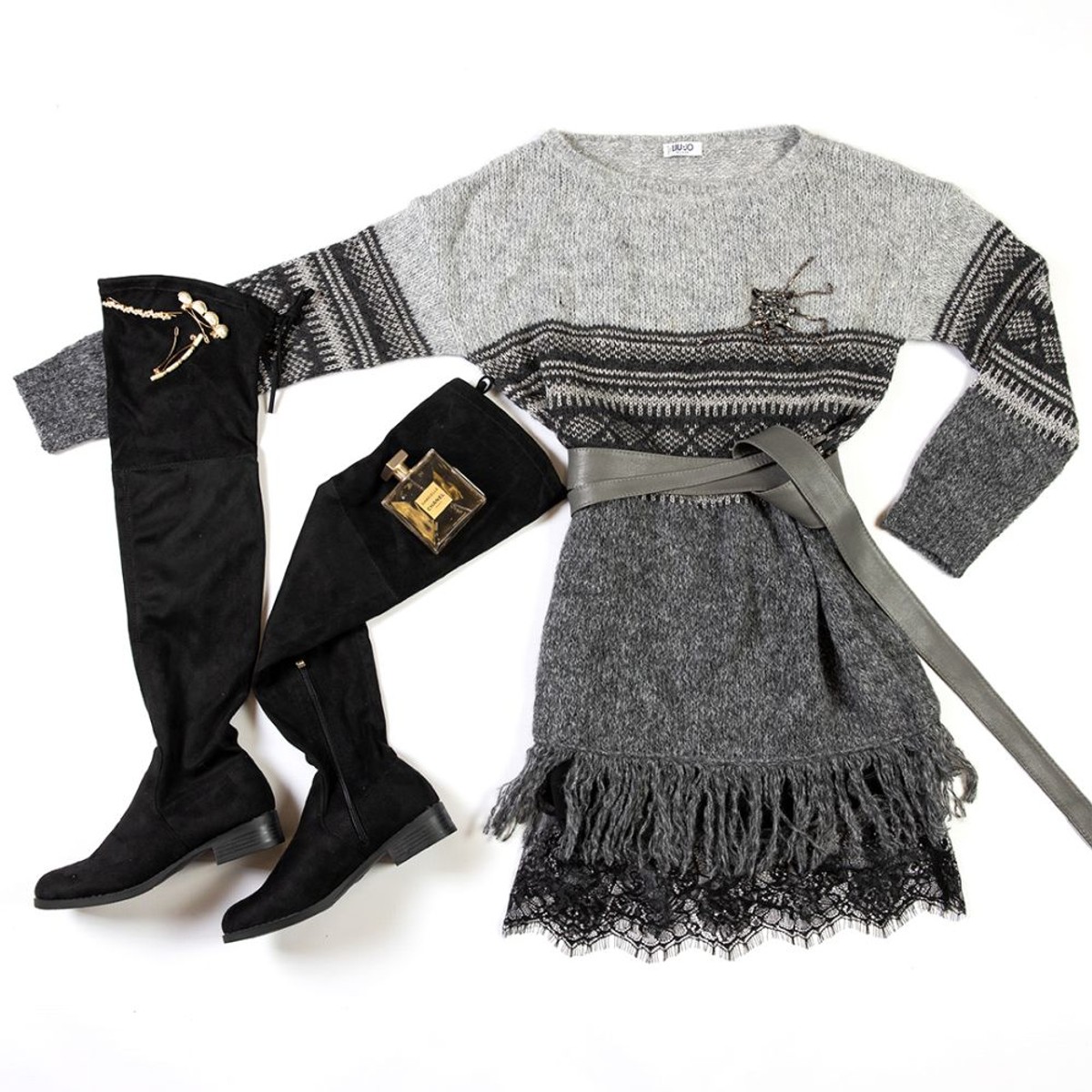 JOKER FASHION PORTFOLIO: Dani za pletene haljine