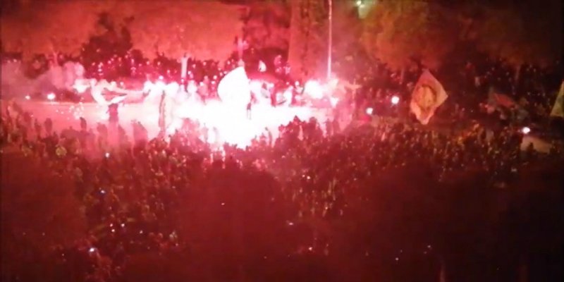 VIDEO: Torcida priredila veličanstvenu bakljadu u čast Vukovara