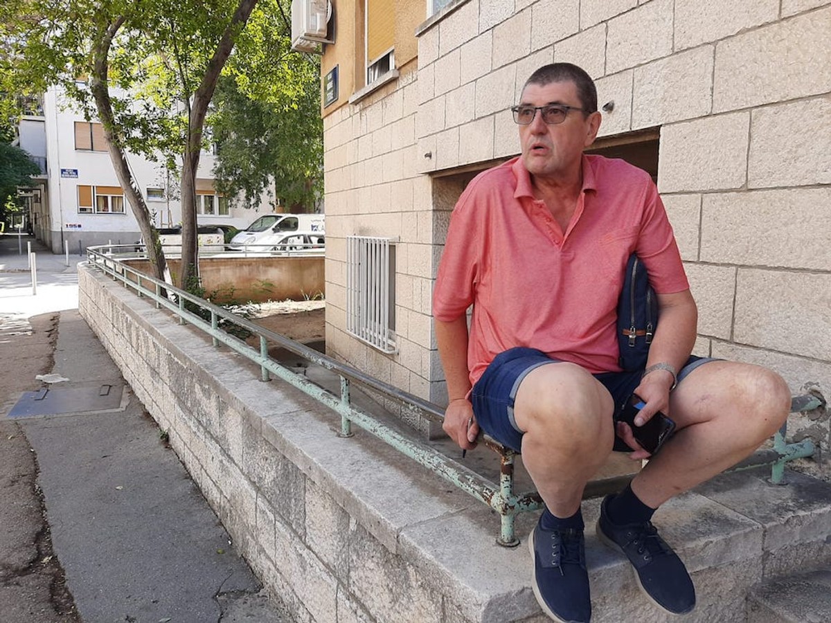 Razbijena Mazda u Spinutu